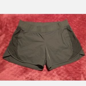 Hylete Black Iris Shorts W Built-in Liner XL